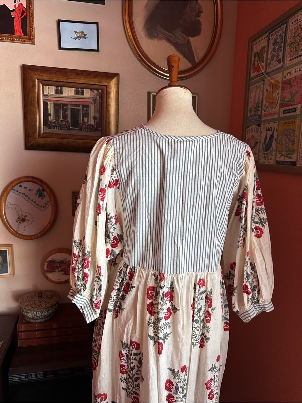 Hand Block Printed Dress - Picture 6 of 9